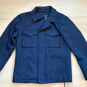 Banana Republic navy rain coat